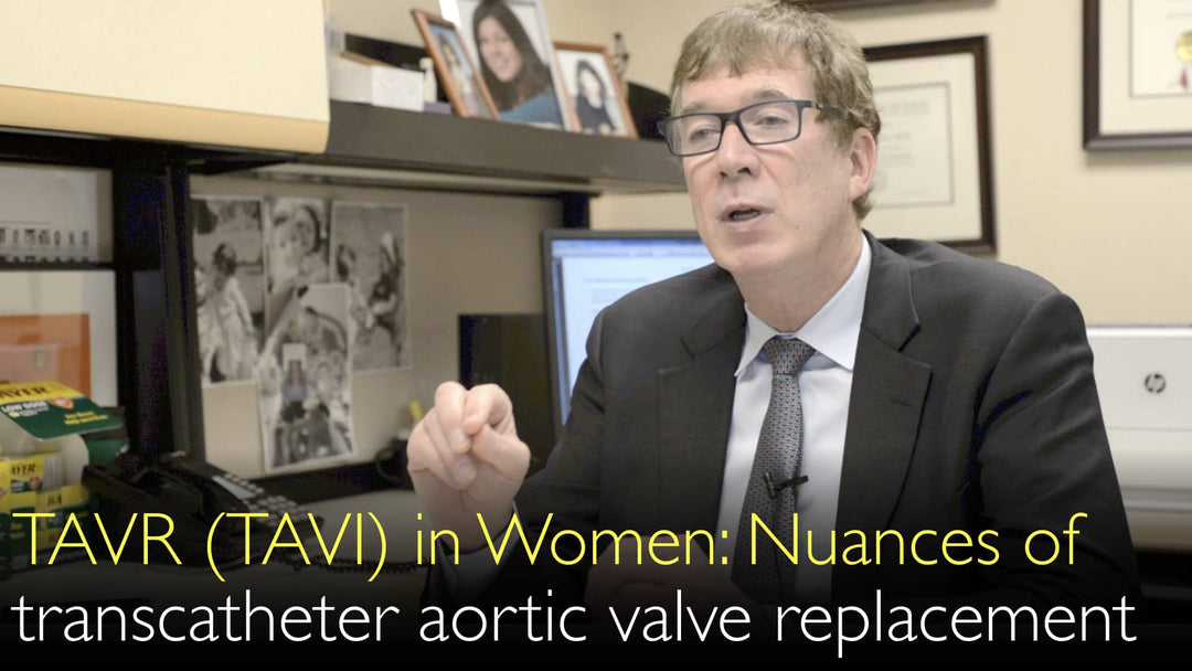 女性におけるTAVR(経カテーテル的大動脈弁置換術)の留意点