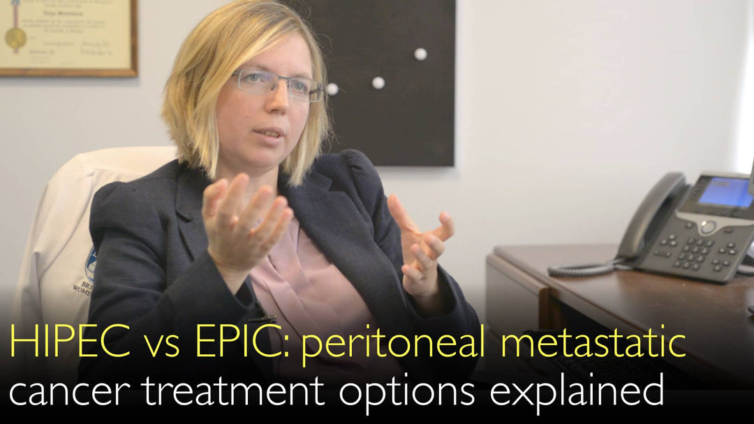 HIPECとEPIC:腹膜転移癌治療の比較について