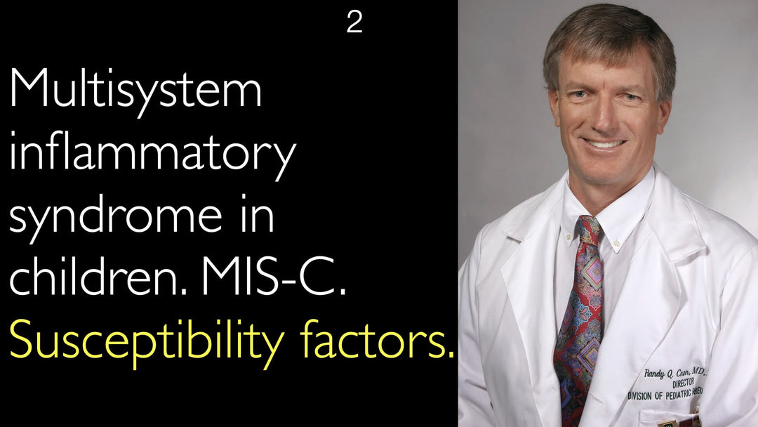小児多臓器炎症性症候群(MIS-C)の罹患要因について。
