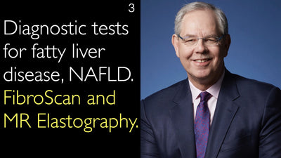 脂肪肝疾患の診断検査、特に非アルコール性脂肪性肝疾患（NAFLD）の評価には、FibroScanとMRエラストグラフィが用いられます。