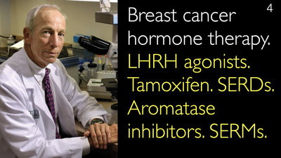 乳がんのホルモン療法には、以下のような薬剤が用いられます。 
 
 LHRH作動薬（黄体形成ホルモン放出ホルモン作動薬） 
 タモキシフェン 
 SERDs（選択的エストロゲン受容体分解薬） 
 アロマターゼ阻害薬 
 SERMs（選択的エストロゲン受容体モジュレーター）