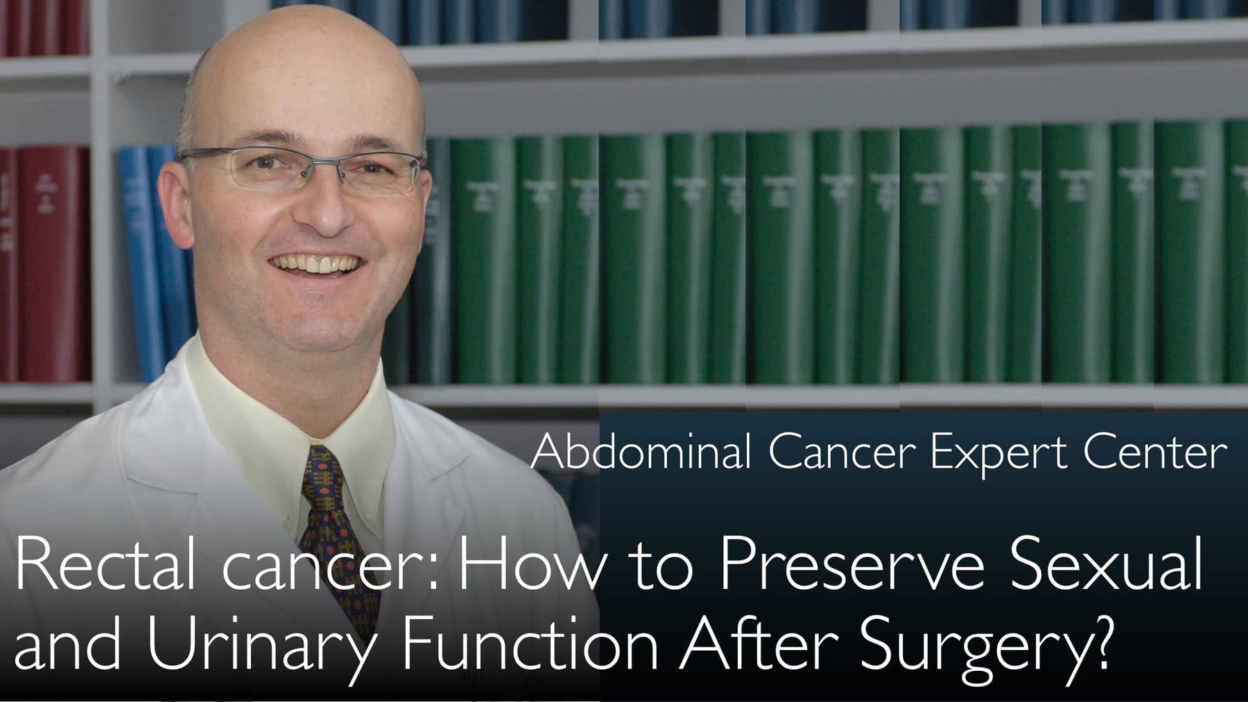 Rectal cancer surgery. How to preserve sexual function and urinary bla