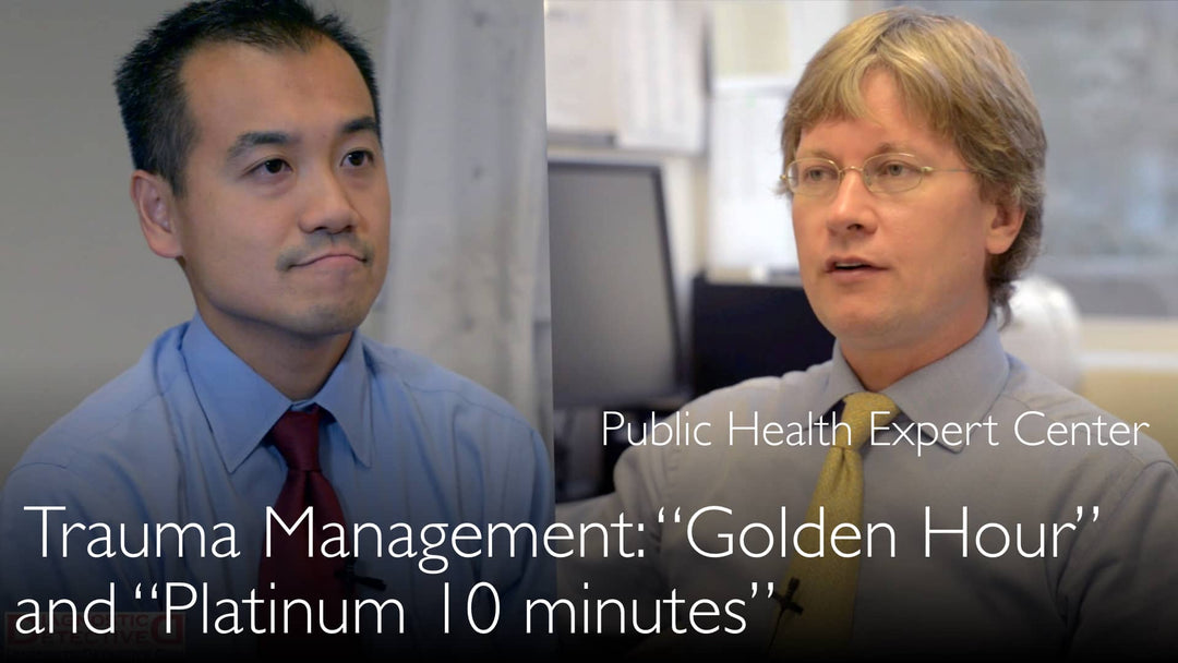 Trauma treatment. "Golden Hour”. “Platinum 10 minutes”. 2