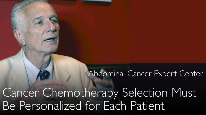 Chemotherapy selection for metastatic peritoneal cancer. Precision medicine selection. 14