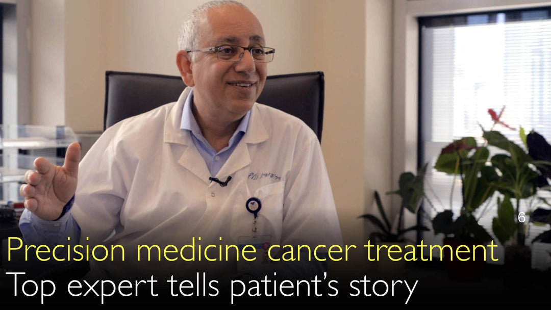 Precision medicine cancer treatment. Recurrent thyroid cancer. Clinical case. 6