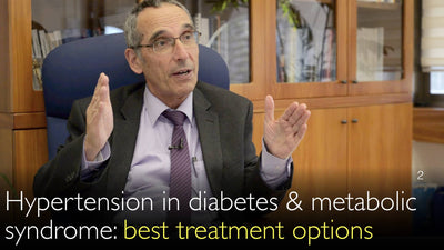 Hypertension in diabetes and in metabolic syndrome. Best treatment options. 2
