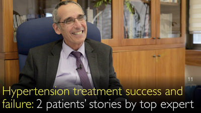 Hypertension treatment success and failure. Top cardiologist discusses two clinical cases. 11